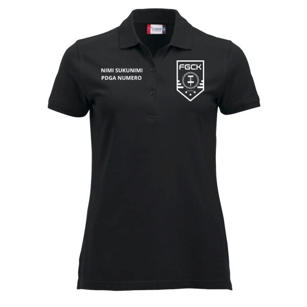 Naisten Puuvilla Pikeepaita Thumbnail